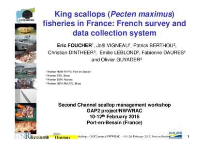 Microsoft PowerPoint - FOUCHER_2nd meeting GAP2_scallop science in France_Feb2015