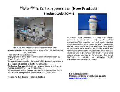 Microsoft PowerPoint - Coltech generato information  Revised