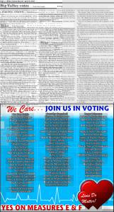 Page 4 - Modoc County Record - April 21, 2016  Big Valley votes from front page