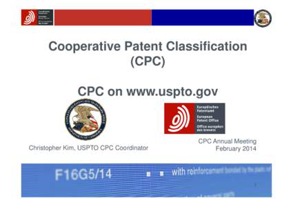 Microsoft PowerPoint - CPC_Update_USPTO_v2.ppt [Compatibility Mode]