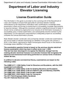 Microsoft Word - DLILicensingExaminationGuideJune2013Elevator_Rev_2