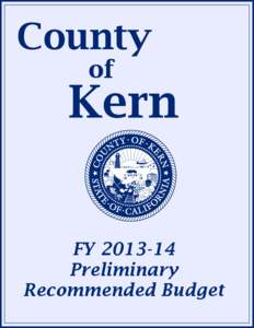 County of Kern FY[removed]Preliminary