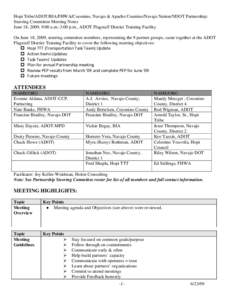 Microsoft Word - HOPI STEERING COMMITTEE Report[removed]doc