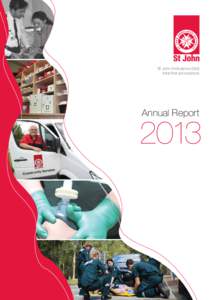 St John Ambulance (Qld) total first aid solutions Annual Report  2013