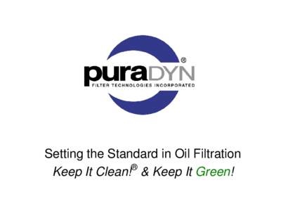 Puradyn Filter Technologies, Inc.