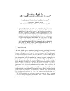 Formal methods / Logic in computer science / Temporal logic / Runtime verification