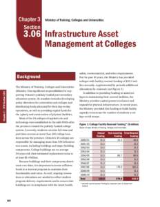 3.06: Infrastructure Asset Management at Colleges