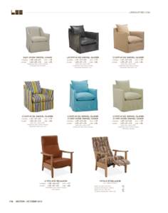 LEE_Motion_Oct2013_LEE UPHOLSTERY CATALOG[removed]:27 AM Page 38  LEEINDUSTRIES.COM 3621-01SW SWIVEL CHAIR