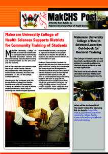 Issue: Nov-Dec[removed]The MakCHS Post A Monthly News Bulletin by