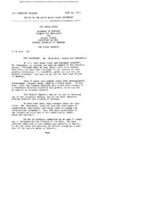 Gerald R. Ford Administration White House Press Releases