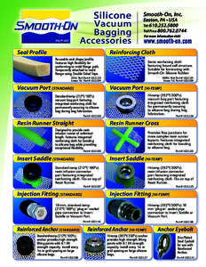 Silicone  Vacuum Bagging Accessories Seal Profile
