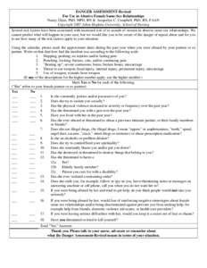 Microsoft Word - DANGER ASSESSMENT-Revised Same-Sex _6_ with weighted score.doc