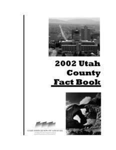 2002 Utah County Fact Book 2002 Utah County