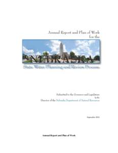 Annual Report and Plan of Work  TABLE OF CONTENTS I.  INTRODUCTION .................................................................................................................1