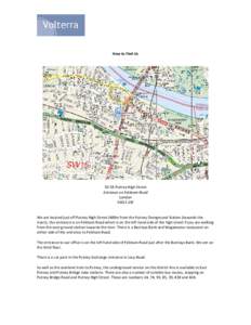 SW postcode area / Putney Sculpture Trail / London / Putney / District line