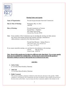 Parliamentary procedure / Brian Krolicki / Carson City /  Nevada / Nevada State Capitol / Public comment / Minutes / Agenda / Nevada / Government / Meetings