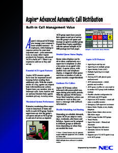 Aspire Advanced ACD Data Sheet