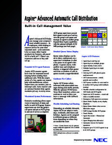 Teletraffic / Call centre / Call management / Electronics / Computer telephony integration / Electronic engineering / Automatic call distributor