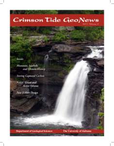 Crimson Tide GeoNews 2011 Volume 2