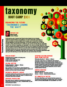 Organizing the Future:  Taxonomies Leading the Way? Conference Chair