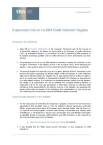 European Economic Area / Single Euro Payments Area / Law in the United Kingdom / Payment systems / Bank regulation / Deposit insurance