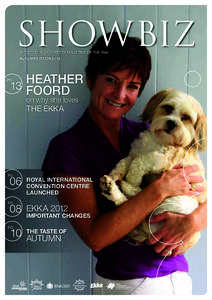 SHOWBIZ THE OFFICIAL QUARTERLY MAGAZINE OF THE RNA AUTUMN EDITION 2012 Heather 13