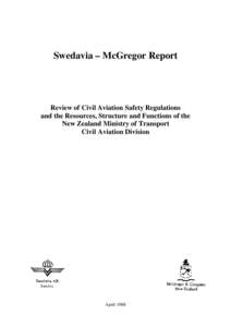 Swedavia – McGregor Report