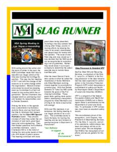 June[removed]SLAG RUNNER NSA Spring Meeting in Las Vegas a resounding success!