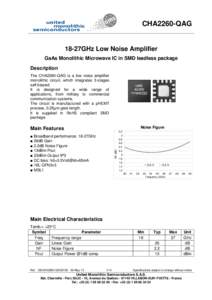 Electromagnetism / Units of measure / Noise / Low-noise amplifier / Noise figure / Amplifier / DBm / Junction temperature / Thermal resistance / Electronics / Technology / Electronic engineering