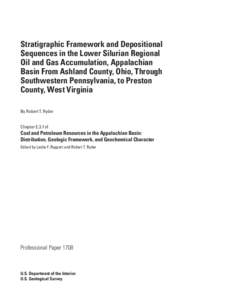 Stratigraphic Framework and Depositional Sequences in the Lower Silurian Regional Oil and Gas Accumulation, Appalachian Basin From Ashland County, Ohio, Through Southwestern Pennsylvania, to Preston County, West Virginia
