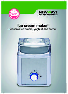 Ice cream maker  Softserve ice cream, yoghurt and sorbet newwaveka.com.au