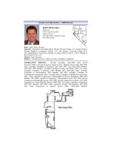 LEGISLATIVE BIOGRAPHY — 2009 SESSION  JOHN OCEGUERA Democrat Clark County Assembly District No. 16