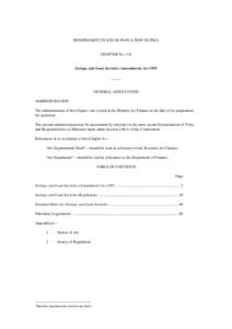 Architects Registration in the United Kingdom / Financial services / Structure / Non-profit laws of India / Financial institutions / Cooperative banking / Savings and loan association