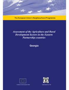 Assessment of the Agriculture and Rural Development Sectors in the Eastern Partnership countries