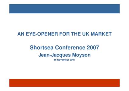 An eyeopener for the UK market