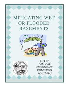 MITIGATING WET OR FLOODED BASEMENTS CITY OF WESTLAKE
