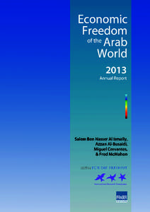 ii  /  Economic Freedom of the Arab World: 2013 Annual Report  Copyright ©2013 by the Fraser Institute. All rights reserved. No part of this book may be reproduced in any manner whatsoever without written permissio