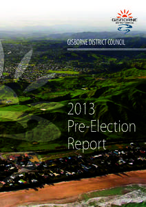 GISBORNE DISTRICT COUNCIL[removed]Pre-Election Report