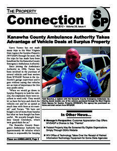 S Connection P THE PROPERTY Fall 2012 • Volume 28, Issue 4