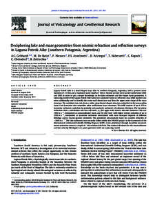 Deciphering lake and maar geometries from seismic refraction and reflection surveys in Laguna Potrok Aike (southern Patagonia, Argentina)