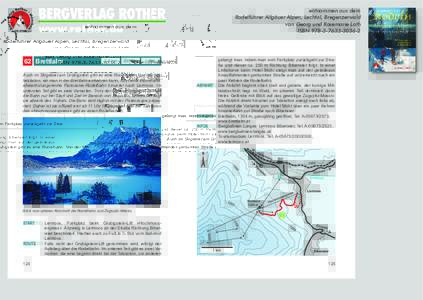 BERGVERLAG ROTHER  entnommen aus dem Rodelführer Allgäuer Alpen, Lechtal, Bregenzerwald von Georg und Rosemarie Loth ISBN2