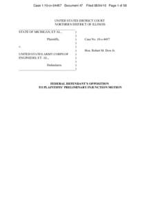 Case 1:10-cv[removed]Document 47  Filed[removed]Page 1 of 58 UNITED STATES DISTRICT COURT NORTHERN DISTRICT OF ILLINOIS