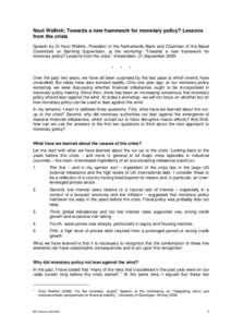 Public finance / Inflation / Nout Wellink / Financial crisis / Macroeconomics / Keynesian resurgence / Central Bank of the Dominican Republic / Economics / Macroeconomic policy / Monetary policy