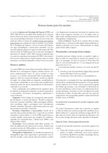 Cuadernos de Psicología del Deporte, vol. 14, n.º 1, [removed]  © Copyright 2013: Servicio de Publicaciones de la Universidad de Murcia Murcia (España) ISSN edición impresa: [removed]ISSN edición web (http://revista