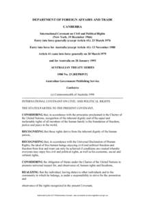 International law / International Covenant on Civil and Political Rights / Universal Declaration of Human Rights / Constitution of Libya / Article One of the Constitution of Georgia / Human rights instruments / Law / Human rights