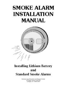 Microsoft Word - smoke alarm installation manual.doc