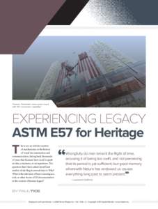 “Historic ‘Portlandia’ statue point cloud with E57 conversion capability” EXPERIENCING LEGACY ASTM E57 for Heritage T