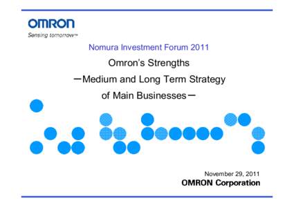 Microsoft PowerPoint - Nomura CEO_2011_E