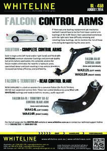 459_ Whiteline Falcon Control Arms