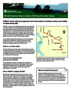 Washington State Route 9 / Washington State Department of Transportation / Washington State Route 202 / Washington / Transportation in the United States